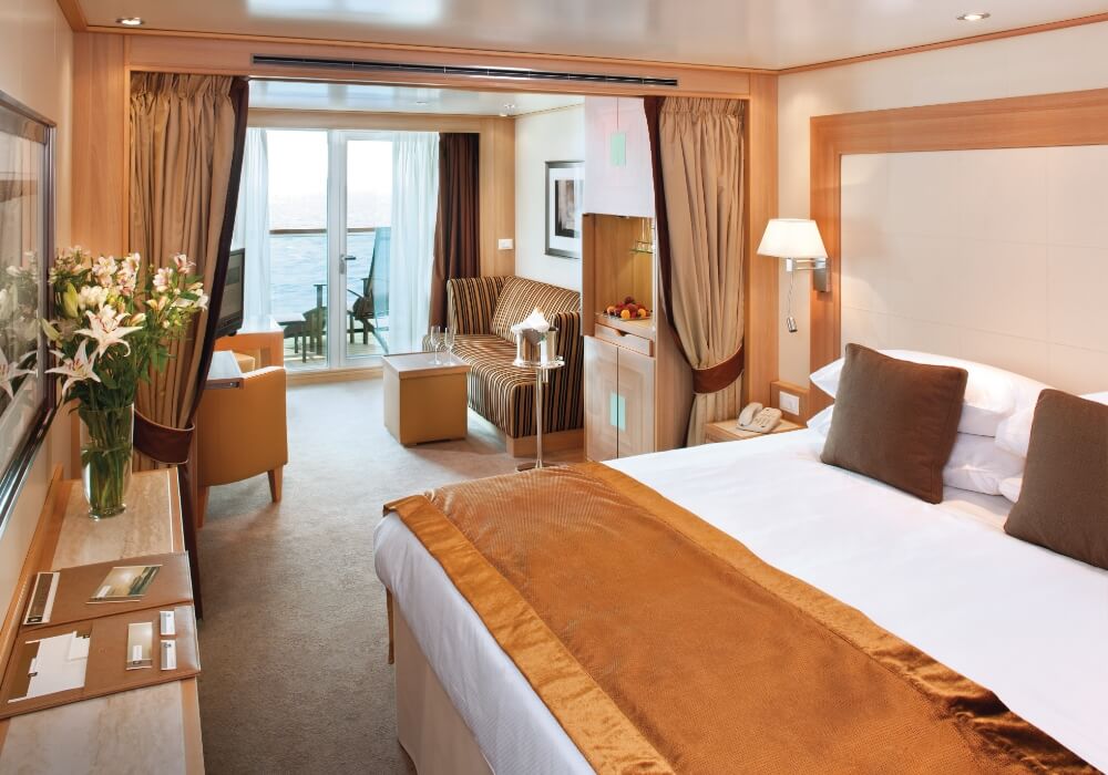 Seabourn Quest Veranda Suite Stateroom